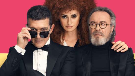 Antonio Banderas, Penélope Cruz és Oscar Martínez - Út a díjesőig (2021)