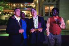 George Clooney, Don Cheadle, Elliott Gould és Bernie Mac - Ocean's Thirteen - A játszma folytatódik (2007) (877)