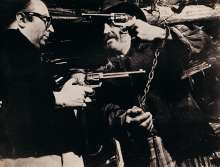 Sergio Leone és Jason Robards - Volt egyszer egy vadnyugat (1968)